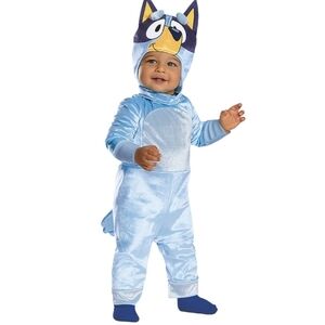 NEW! DISGUISE Bluey Doggy Jumpsuit Children's Play  Or Halloween Costume 2T.